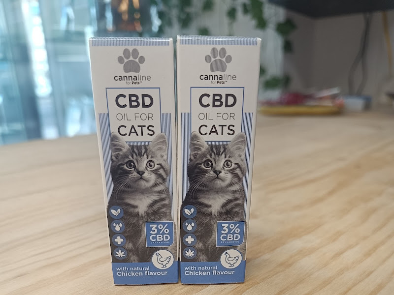 Aceite de CBD para gatos Cannaline, 3% CBD