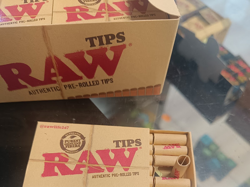 Boquillas de liar RAW, pre-rolled tips originales